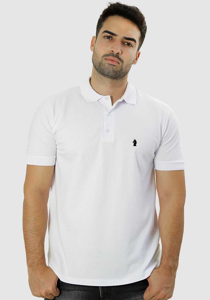 Polo Cotton Pima com Elastano Lisa