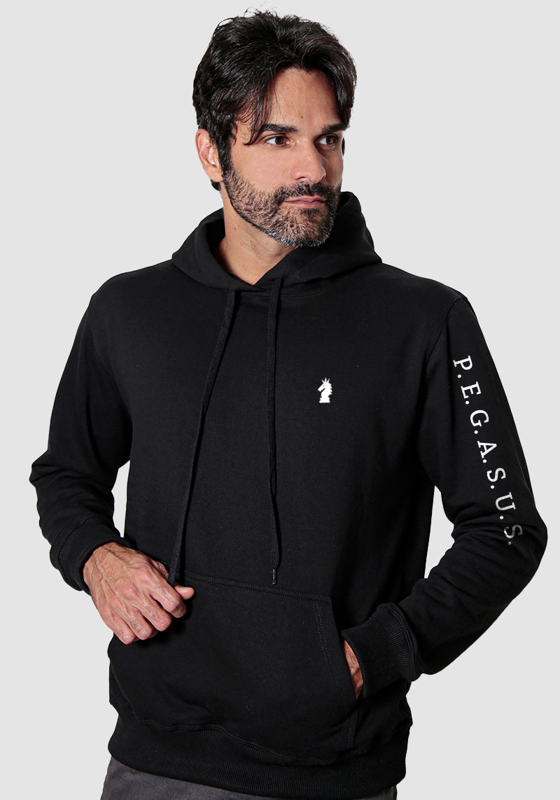 Moletom Hoddie Canguru Liso Felpado 2 Cabos