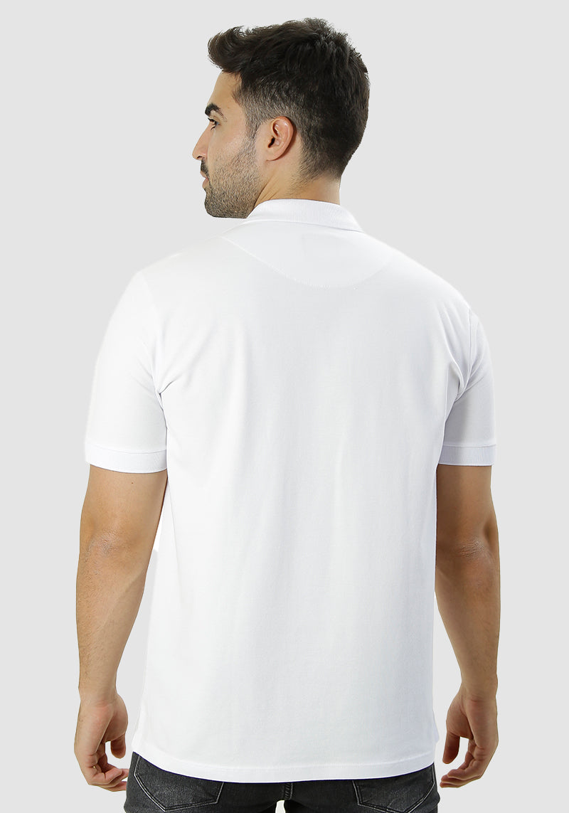 Polo Cotton Pima com Elastano Lisa