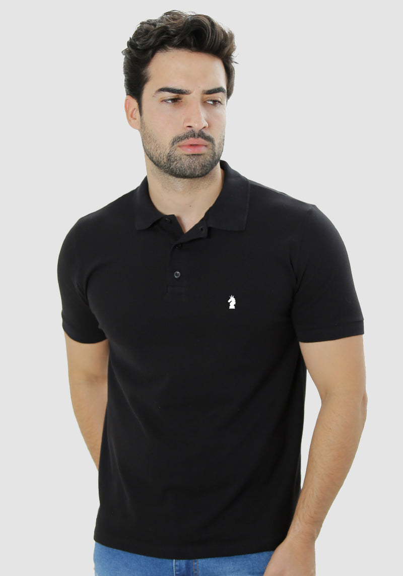 Polo Cotton Pima com Elastano Lisa